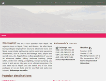 Tablet Screenshot of anatravels.com